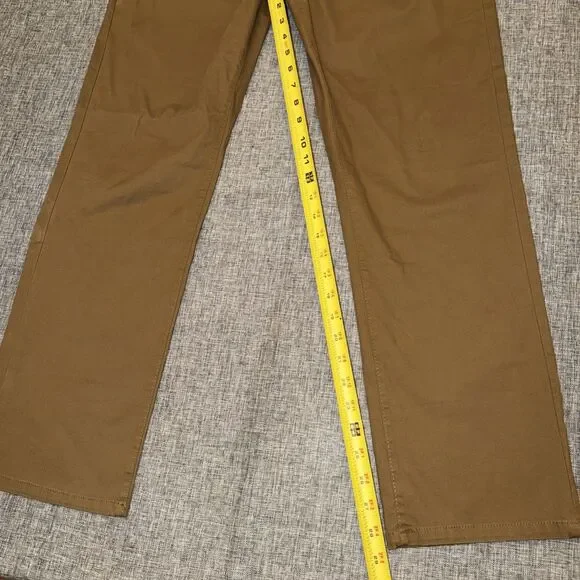 English Laundry Mens Brown Chino Pants-Flex Waist-Stretch- 34 x 30 - Picture 5 of 9